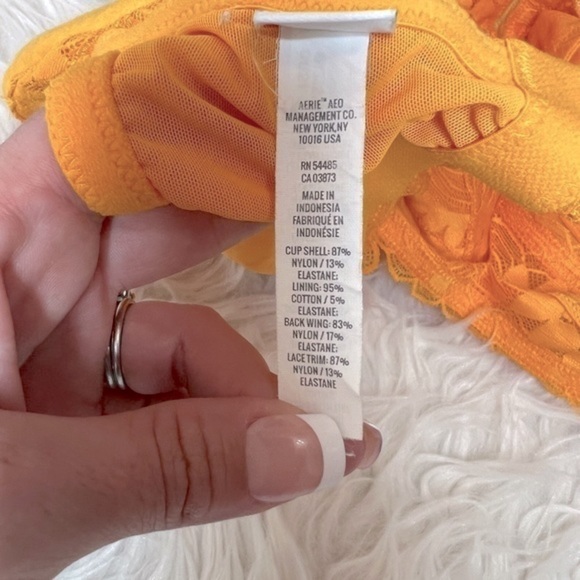 Aerie set of 2 Lacey Bralettes in OrangeSize XL - Picture 4 of 9